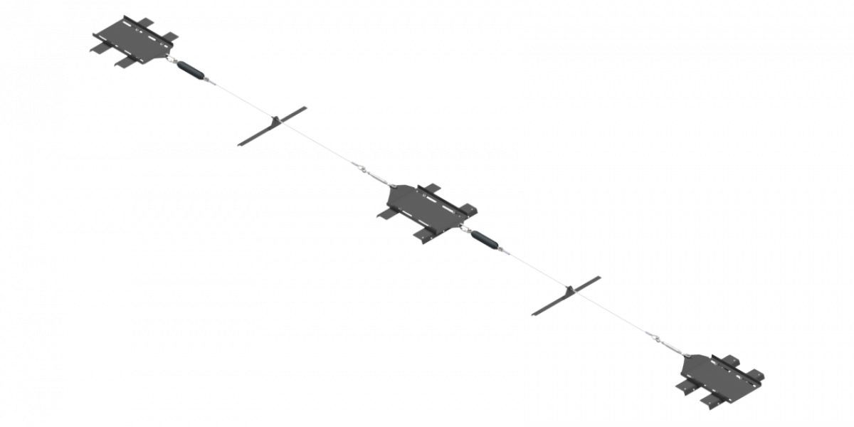 Linea vita per lamiera