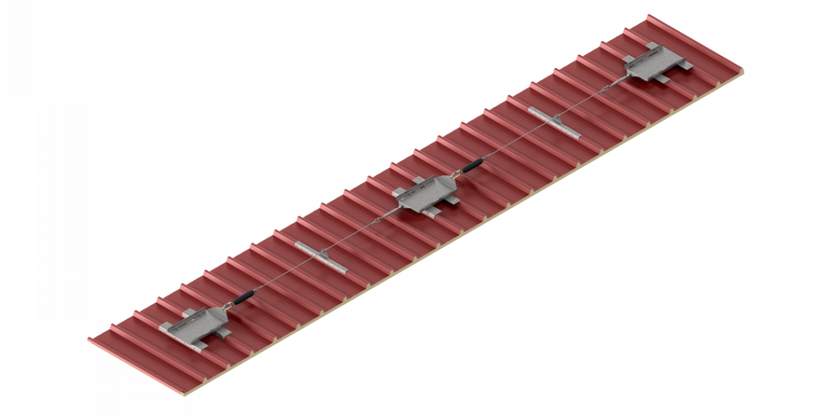 Linea vita per lamiera