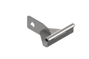 Dispositivo di ancoraggio indeformabile per linea vita a parete in acciaio inox