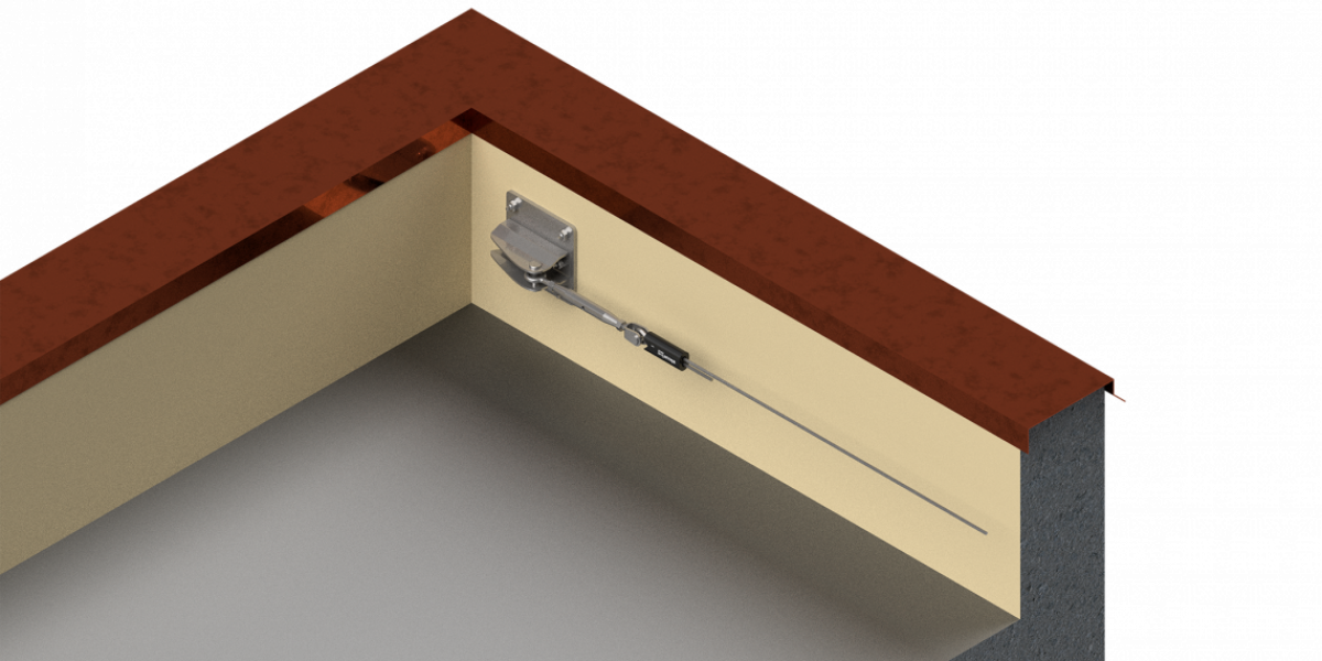 Dispositivo di ancoraggio indeformabile per linea vita a parete in acciaio inox