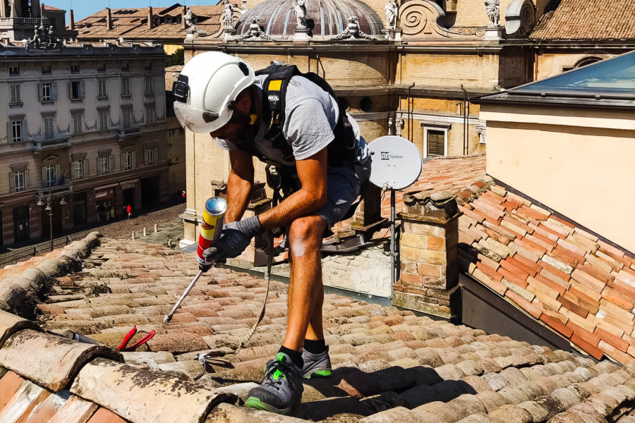 Sistemi anticaduta per edifici storici: Palazzo del Governatore Sistemi anticaduta per edifici storici: Palazzo del Governatore